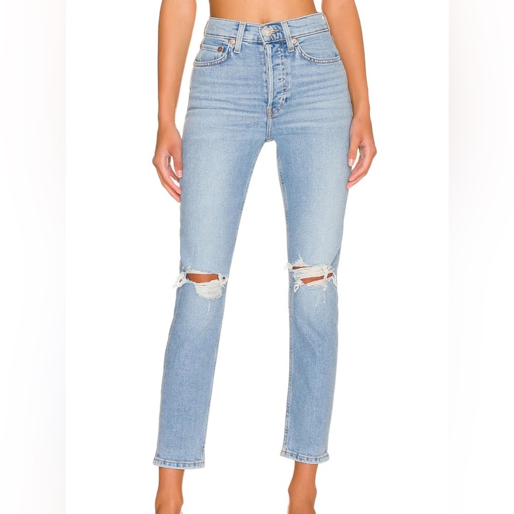 Re/Done 90’s High Rise Ankle Crop